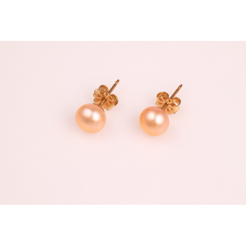 Pearl Earrings with Gold-Filled (14k) Pins