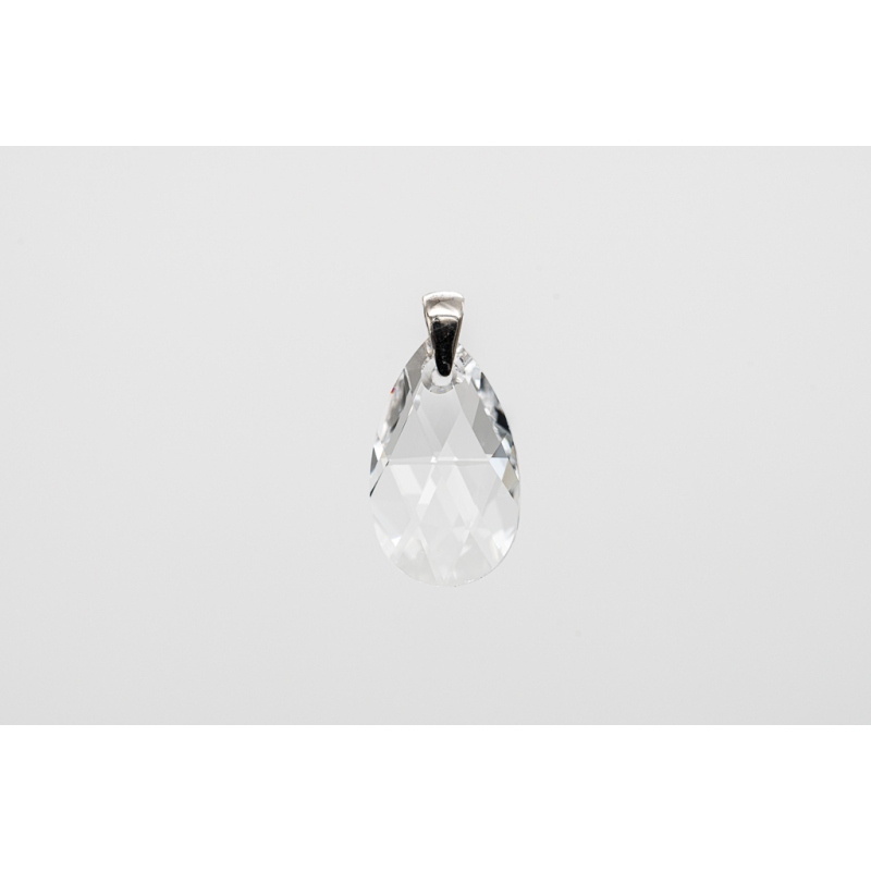 Swarovski Crystal Necklace with Silver Bail
